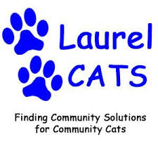 Laurel Cats Logo with Paw