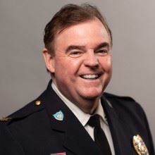 Chief of Police Russell E Hamill III