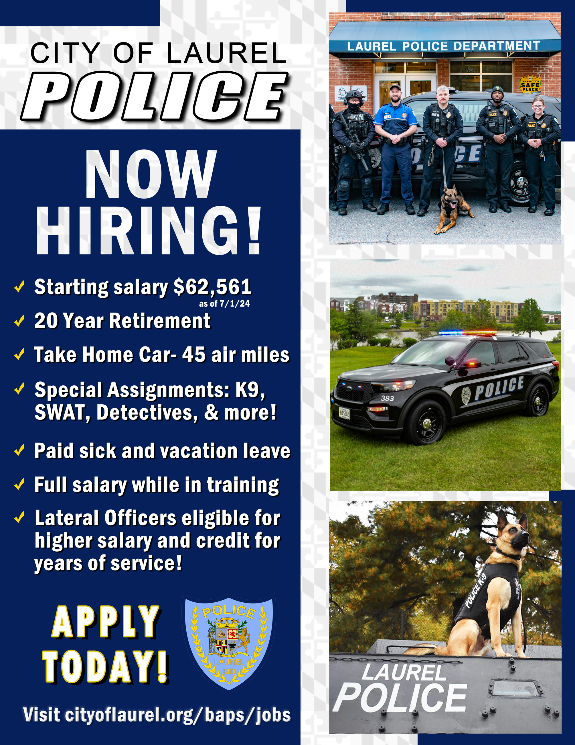 Recruitment 2024 flyer