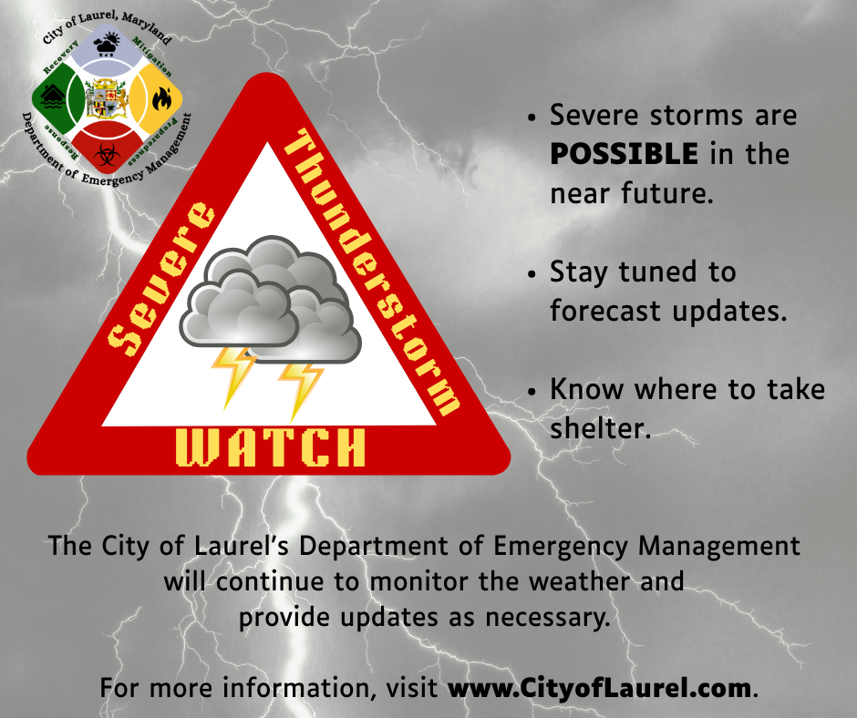 Severe Thunderstorm Watch