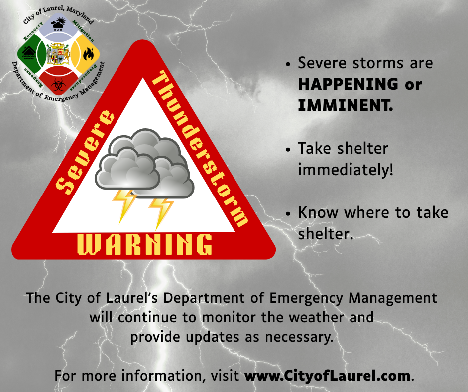 Severe Thunderstorm Warning