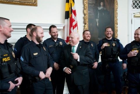 Group of Police Inside