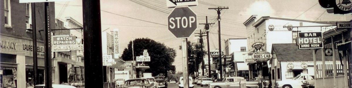 Old Time Photo of Main Street